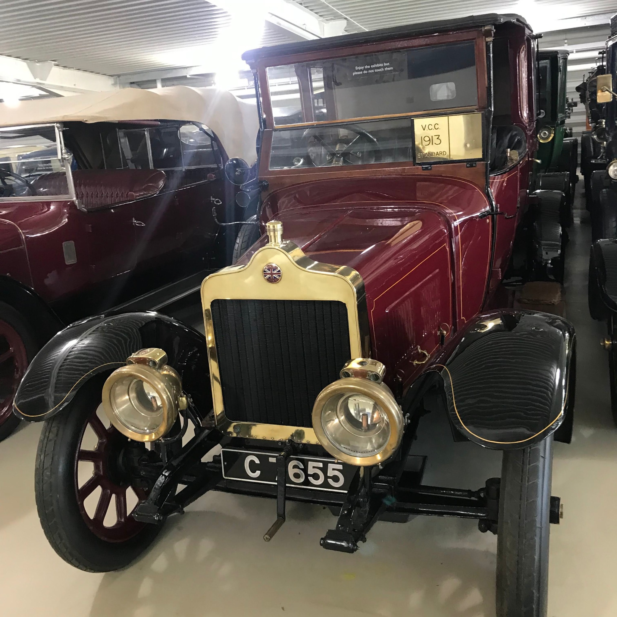 Historic car at Coventry Transport Museum